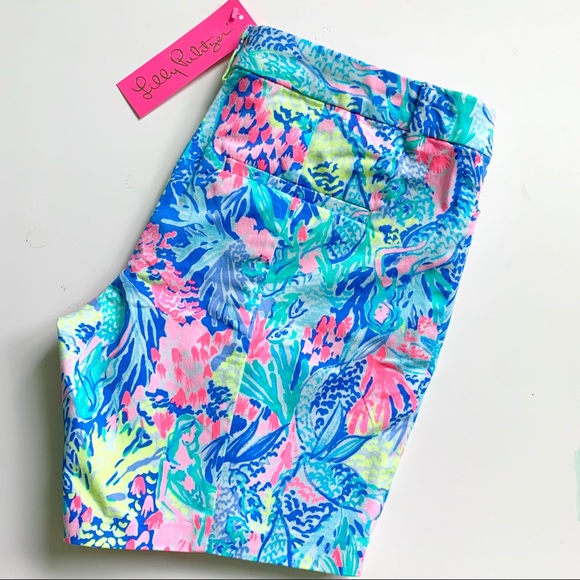 NWT Lilly Pulitzer 7” Bay Ave Shorts - Picture 2 of 8